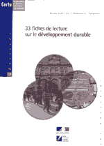33 FICHES DE LECTURE SUR LE DEVELOPPEMENT DURABLE