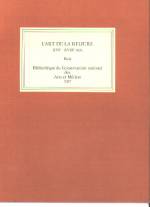 L'ART DE LA RELIURE XVIEME - XVIIIEME SIECLE, A TRAVERS LE FONDS ANCIEN DE LA BIBLIOTHEQUE DU CONSERVATOIRE NATIONAL DES ARTS ET METIERS