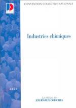 CONVENTION COLLECTIVE NATIONALE : INDUSTRIES CHIMIQUES