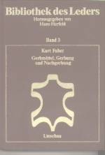 GERBMITTEL, GERBUNG, NACHGERBUNG