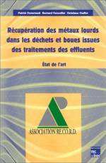 RECUPERATION DES DECHETS ET BOUES ISSUES DES TRAITEMENTS DES EFFLUENTS