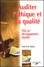 AUDITER L'ETHIQUE ET LA QUALITE