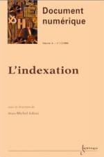 DOCUMENT NUMERIQUE. 1-2 (2000), L'INDEXATION