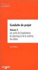CONDUITE DE PROJET