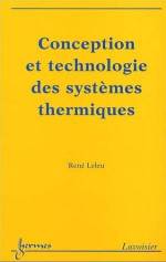 CONCEPTION ET TECHNOLOGIE DES SYSTEMES THERMIQUES