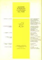 QUADERNI DI MEDICINA E CHIRURGIA DEL PIEDE