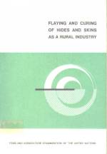FLAYING AND CURING OF HIDES AND SKINS AS A RURAL INDUSTRY