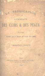 LA FABRICATION ET LE COMMERCE DES CUIRS ET DES PEAUX