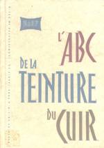 L'ABC DE LA TEINTURE DU CUIR