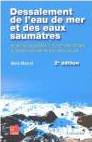 DESSALEMENT DE L'EAU DE MER ET DES EAUX SAUMÂTRES