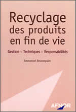 RECYCLAGE DES PRODUITS EN FIN DE VIE