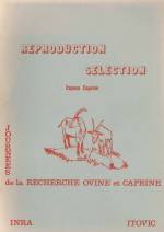 PREMIÈRES JOURNÉES DE LA RECHERCHE OVINE ET CAPRINE : 2, 3 ET 4 DÉCEMBRE 1975