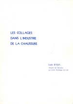LES COLLAGES DANS L'INDUSTRIE DE LA CHAUSSURE