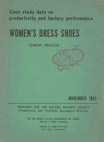 WOMEN'S DRESS SHOES : CEMENT PROCESS