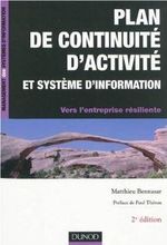 PLAN DE CONTNUITÉ D'ACTIVITÉ ET SYSTÈME D'INFORMATION