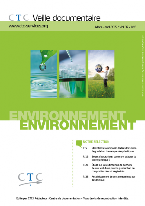 CTC VEILLE DOCUMENTAIRE ENVIRONNEMENT (ABONNEMENT ANNUEL)