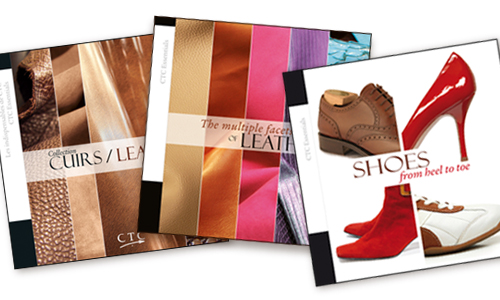 COLLECTION CUIRS-LEATHER COLLECTION + THE MULTIPLE FACETS OF LEATHER + SHOES FROM HEEL TO TOE