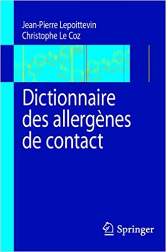 DICTIONNAIRE DES ALLERGÈNES DE CONTACT