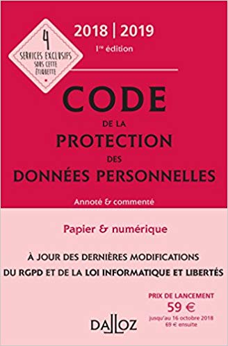CODE DE LA PROTECTION DES DONNÉES PERSONNELLES