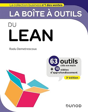 LA BOITE À OUTIL DU LEAN
