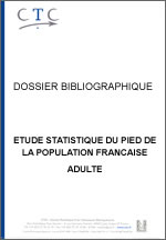 ETUDE STATISTIQUE DU PIED DE LA POPULATION FRANÇAISE : MENSURATIONS FEMME, HOMME