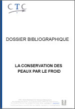 LA CONSERVATION DES PEAUX PAR LE FROID