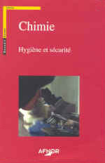 CHIMIE : HYGIENE ET SECURITE