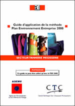 GUIDE D'APPLICATION DE LA METHODE PEE 2000 : SECTEUR TANNERIE / MEGISSERIE