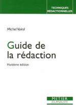 GUIDE DE LA REDACTION
