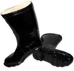 Chemical resistant Industrial rubber boots