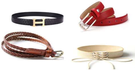 Ceinture en cuir