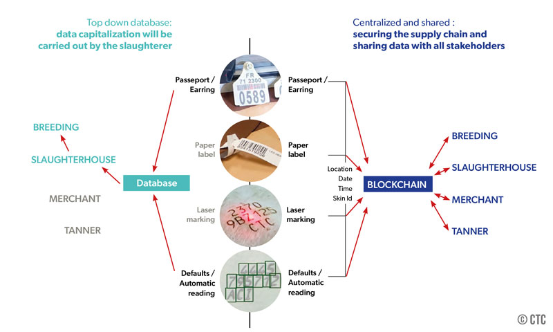 Traceability logistics diagram