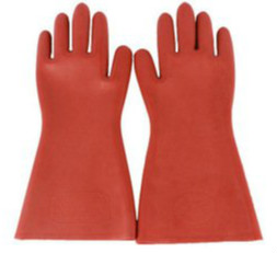 Live working-gloves of insulating material