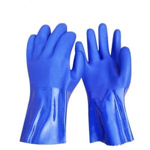 Oil resistant rubber gloves
