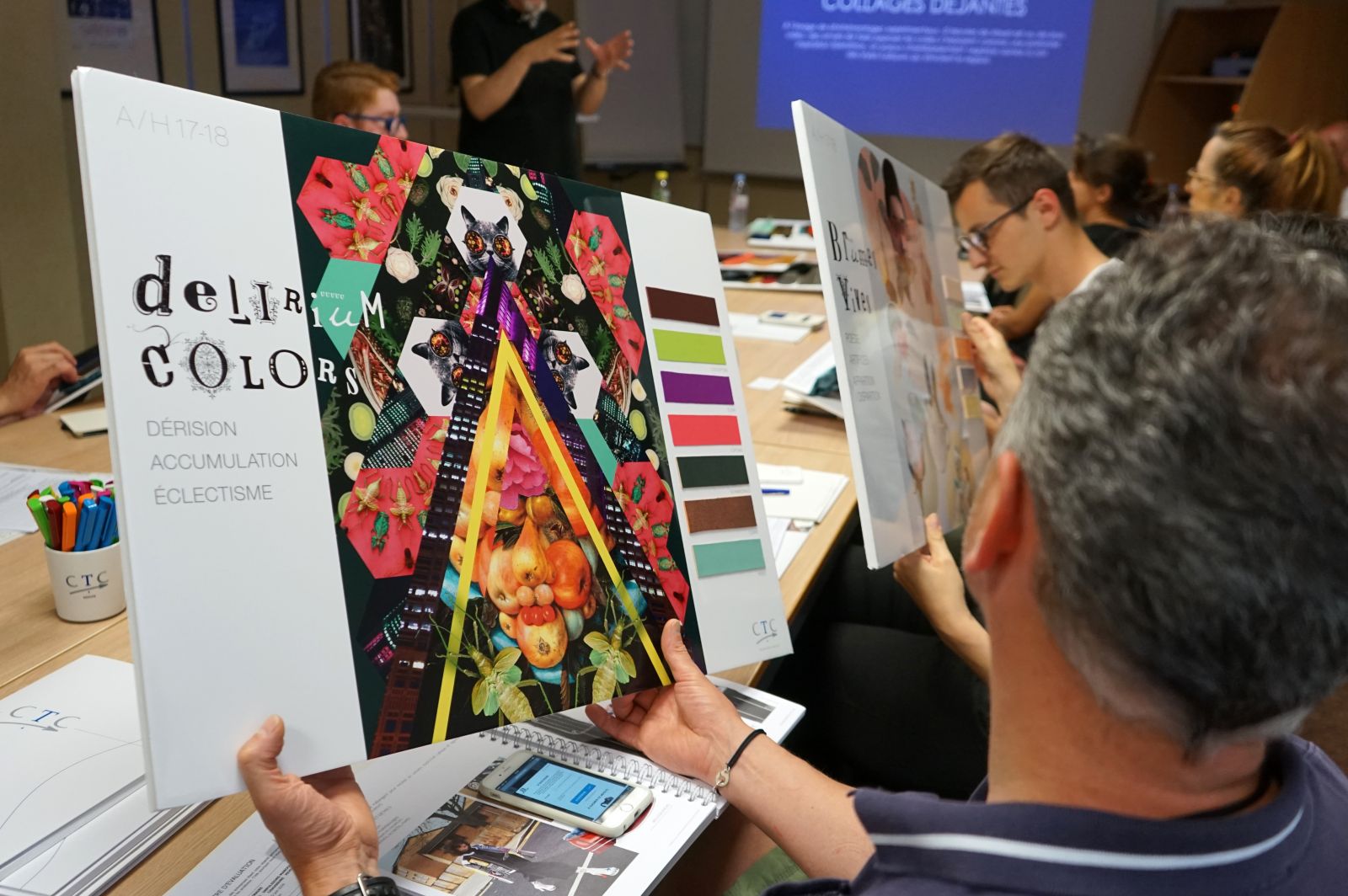 Panneau de couleurs CTC