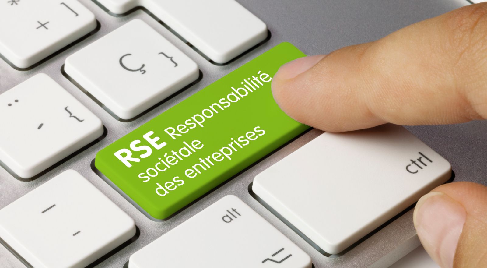 Touche de clavier affichant RSE