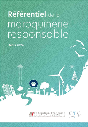 Couverture du référentiel de la maroquinerie responsable