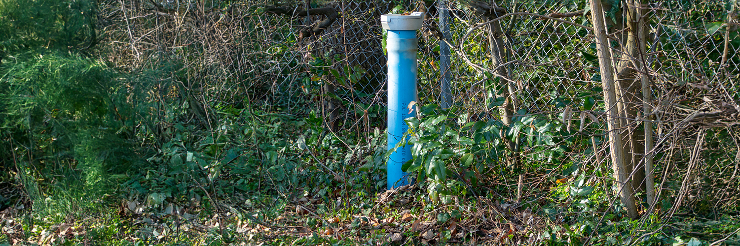 Point de mesure des eaux souterraines
