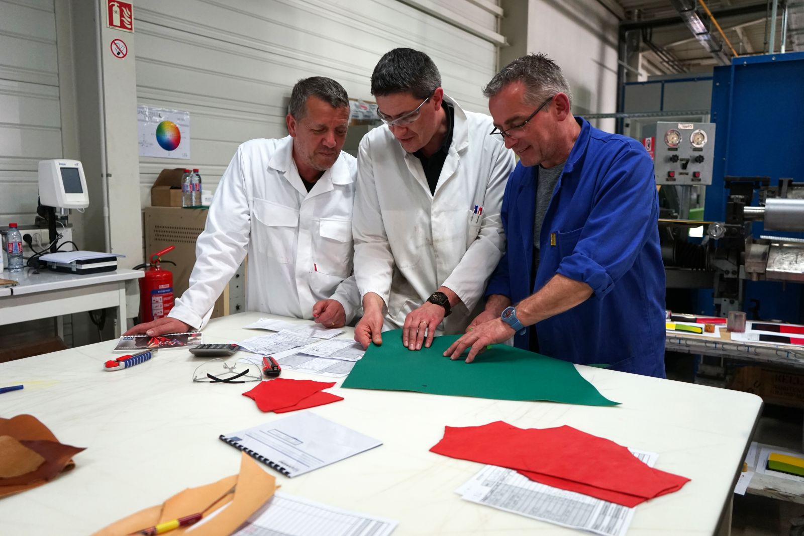 Formation réalisée sur la plateforme tannerie de CTC