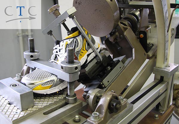 physical testing shoe