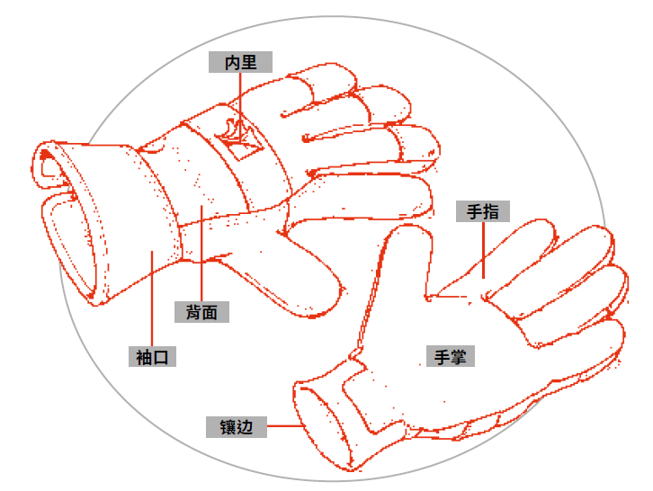 PPE手套设计图