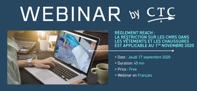 Règlement REACh : nouvelle restriction sur les CMRs